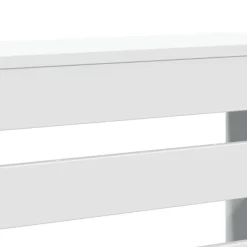 vidaXL radiatorskjuler 205x21,5x83,5 cm konstrueret træ hvid Sale