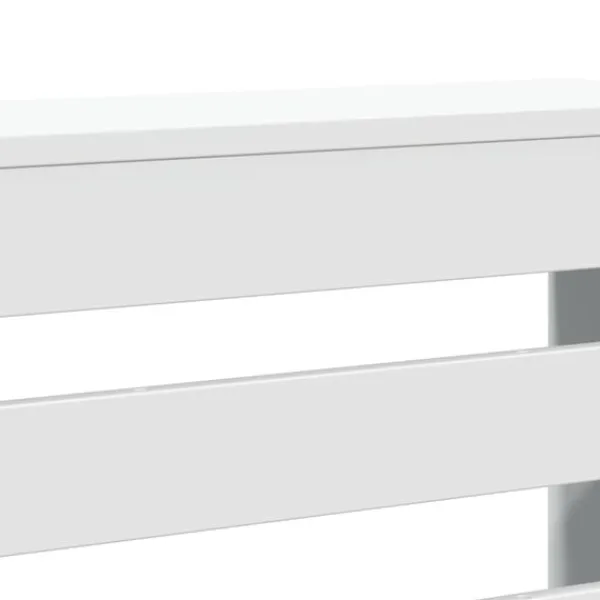 vidaXL radiatorskjuler 205x21,5x83,5 cm konstrueret træ hvid Sale