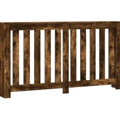 vidaXL Radiatorer>radiatorskjuler 149x20x82 cm konstrueret træ røget egetræsfarve