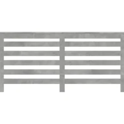 vidaXL radiatorskjuler 175x20x82 cm konstrueret træ betongrå Outlet