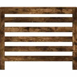 vidaXL radiatorskjuler 104x20x82 cm konstrueret træ røget egetræsfarve Sale
