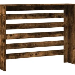 vidaXL radiatorskjuler 104x20x82 cm konstrueret træ røget egetræsfarve Sale