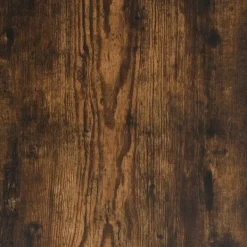 vidaXL radiatorskjuler 104x20x82 cm konstrueret træ røget egetræsfarve Sale