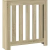 vidaXL radiatorskjuler 78x20x82 cm konstrueret træ sonoma-eg Best
