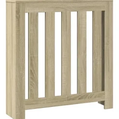 vidaXL radiatorskjuler 78x20x82 cm konstrueret træ sonoma-eg Best
