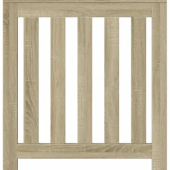 vidaXL radiatorskjuler 78x20x82 cm konstrueret træ sonoma-eg Best