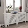 vidaXL radiatorskjulere 2 stk. 172 x 19 x 81,5 cm MDF hvid - Radiatorer – tilbehør Best