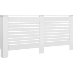 vidaXL radiatorskjulere 2 stk. 172 x 19 x 81,5 cm MDF hvid - Radiatorer – tilbehør Best