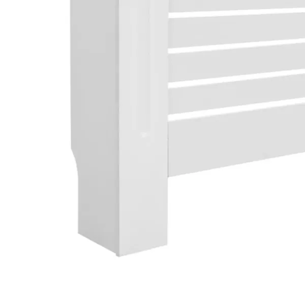 vidaXL radiatorskjulere 2 stk. 172 x 19 x 81,5 cm MDF hvid - Radiatorer – tilbehør Best