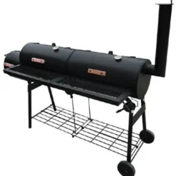 vidaXL røgegrill Nevada XL sort - Grill Clearance