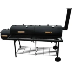 vidaXL røgegrill Nevada XL sort - Grill Clearance