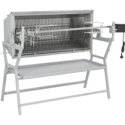 vidaXL Grill-Ovne & Ovn Med Roterende Stegespyd><noscript><img width=
