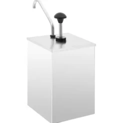 vidaXL saucedispenser 3,5 l rustfrit stål - Krydderibeholdere