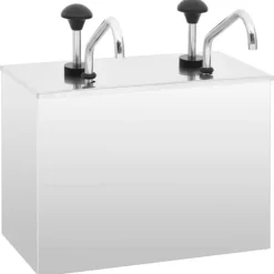 vidaXL Saucekander>saucedispenser 2 x 3,5 l rustfrit stål - Krydderibeholdere