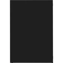 vidaXL skraldespandsskjuler 414x79x117 cm 6 rum stål sort Hot