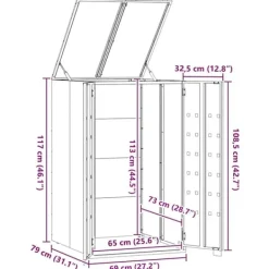 vidaXL Tilbehør Til Affaldshåndtering><noscript><img width=