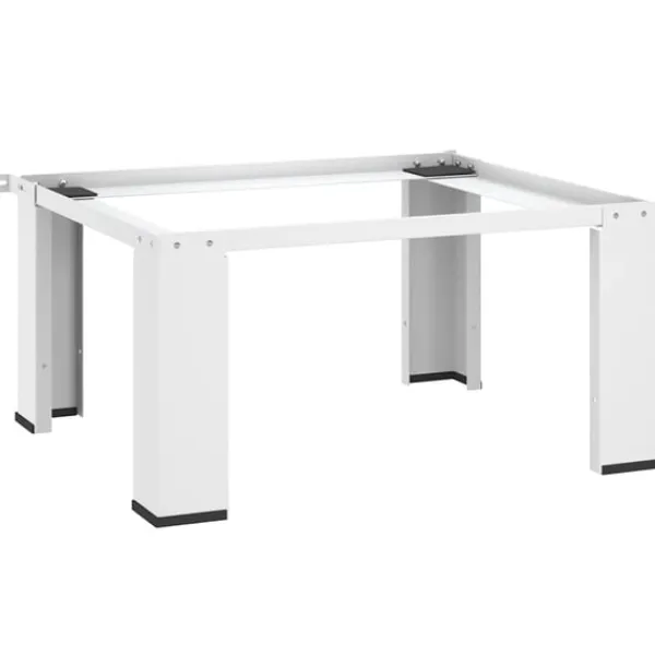 vidaXL sokkel til vaskemaskine hvid Best