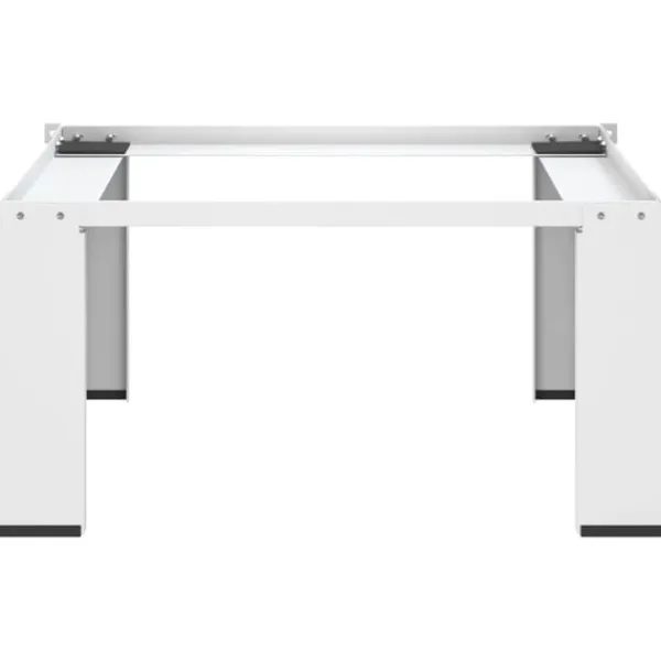 vidaXL sokkel til vaskemaskine hvid Best