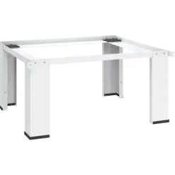 vidaXL sokkel til vaskemaskine hvid Best