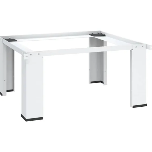 vidaXL sokkel til vaskemaskine hvid Best