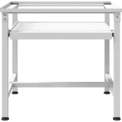 vidaXL sokkel til vaskemaskine med udtrækshylder hvid Hot