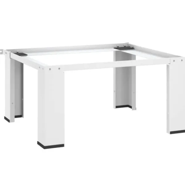 vidaXL Vaskemaskiner>sokkel til vaskemaskine hvid - Tilbehør til vaskemaskiner & tørretumblere