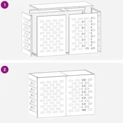 vidaXL Luftkonditionering><noscript><img width=