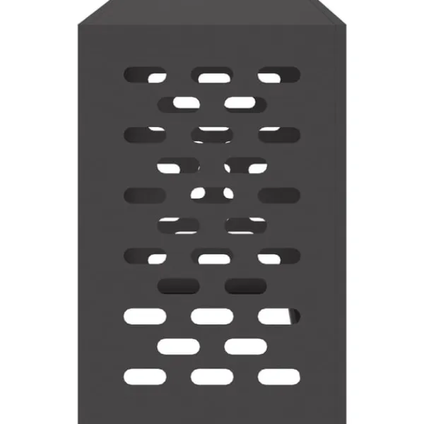 vidaXL Luftkonditionering>Sort Metal 90 x 40 x 60 cm Aircondition Dække Rektangulært