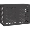 vidaXL Sort Stål 100 x 50 x 70 cm Slidstærk Airconditiondække Clearance
