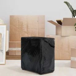 vidaXL Strækfilm 2 pcs sort 20 μm 50 cm x 300 m Online