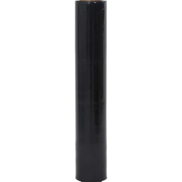 vidaXL Strækfilm 2 pcs sort 20 μm 50 cm x 300 m Online
