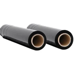 vidaXL Madfolie>Strækfilm 2 pcs sort 30 μm 50 cm x 300 m