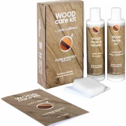 vidaXL Træplejesæt 2 x 250 ml CARE KIT