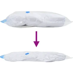vidaXL Vakuumopbevaringsposer 20 pcs Gennemsigtig og blå 70 x 50 cm Best