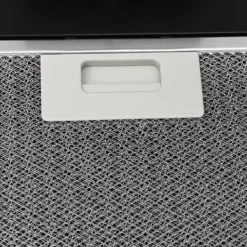 vidaXL væghængt emhætte 60 cm stål og hærdet glas sort - Emhætter Clearance