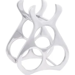 vidaXL Vinfad Sølv 23 x 14 x 28 cm Aluminium Clearance