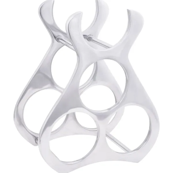 vidaXL Vinfad Sølv 23 x 14 x 28 cm Aluminium Clearance