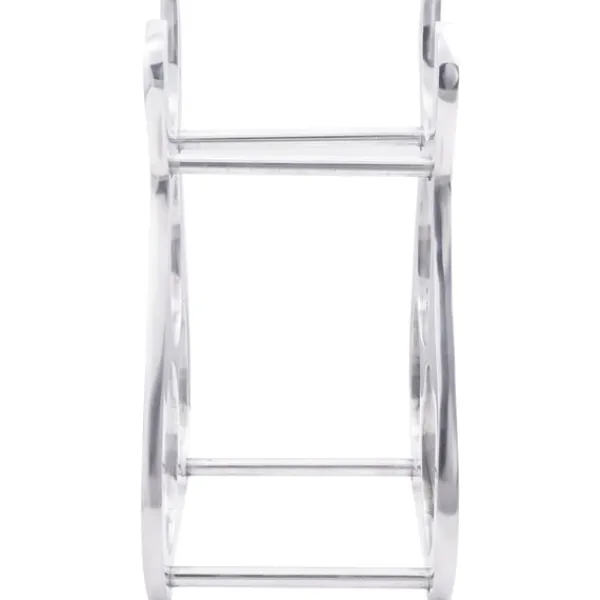 vidaXL Vinfad Sølv 23 x 14 x 28 cm Aluminium Clearance