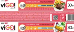 viGO! Aluminiumsfolie 30 m, rulle New