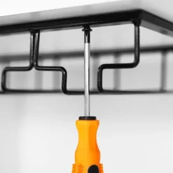 Vinglasholder - Hængende stativ til vinglas - 8 til 12 glas Best