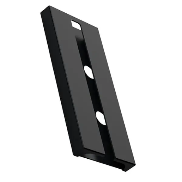 Vinglasholder Under skabshylde Plastophængsstativ Pladsbesparende Opbevaringsbøjle Sort Sale