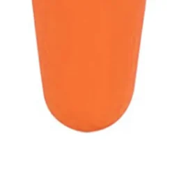 Vinprop i fødevarekvalitet, silikone i rustfrit stål, 6,1x2,35 cm, dekorativ, praktisk, genanvendelig, vinprop til dekoration, orange Clearance