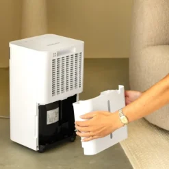 Vonroc Affugter 12L/dag | Til Rum op til 25 m² | Støjsvag & Kraftfuld | WiFi, Ionisator, Sølvionfilter, LED-display, Tørrefunktion & 2L Tank New