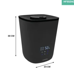 Vonroc Luftfugter 4,5 liter - ultralyd - UV-sterilisator | 360° tågeudgang – Til aromatiske olier | Inkl. fjernbetjening Clearance