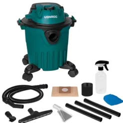 Vonroc Møbelrenser - Våd- og Tørstøvsuger - 1000W | Til pletter, tekstiler og vådsugning | Inkl. tilbehør New