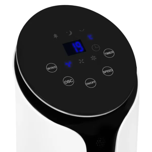 Vonroc Ventilator - 86 cm - luksus - 3 hastighedsindstillinger - hvid | Inkl. fjernbetjening Outlet