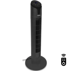 Vonroc Ventilatorer>Ventilator - 86 cm - luksus - 3 hastighedsindstillinger - sort | Inkl. fjernbetjening