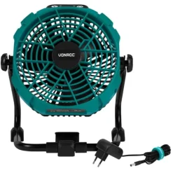 Vonroc Ventilator 20V – hybrid akku og strøm drevet | Solo | Ekskl. akku og oplader - Inkl. adapter Discount