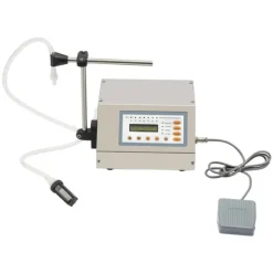 Drikkevareautomater>Væskefyldemaskine - Automatisk flaskepåfylder - 30 W - Digital styring - Til kosmetik og olie - 220 V EU-standard - Sølv