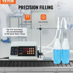 Væskepåfyldningsmaskine, 34x26x14 cm, rustfrit stål, automatisk påfyldning